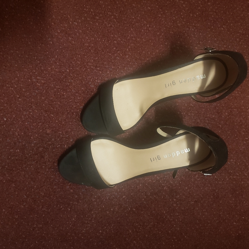 Madden Girl Beella Block Heel Size 7